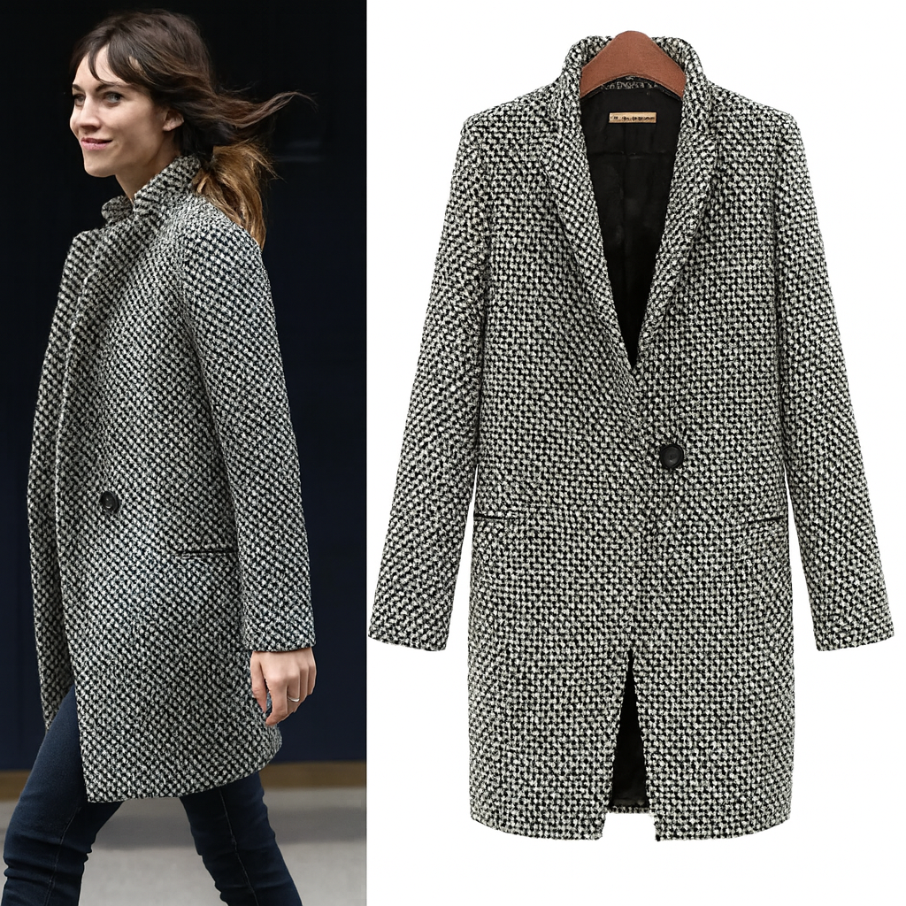Veloria™ – Cappotto Elegante Autunno/Inverno