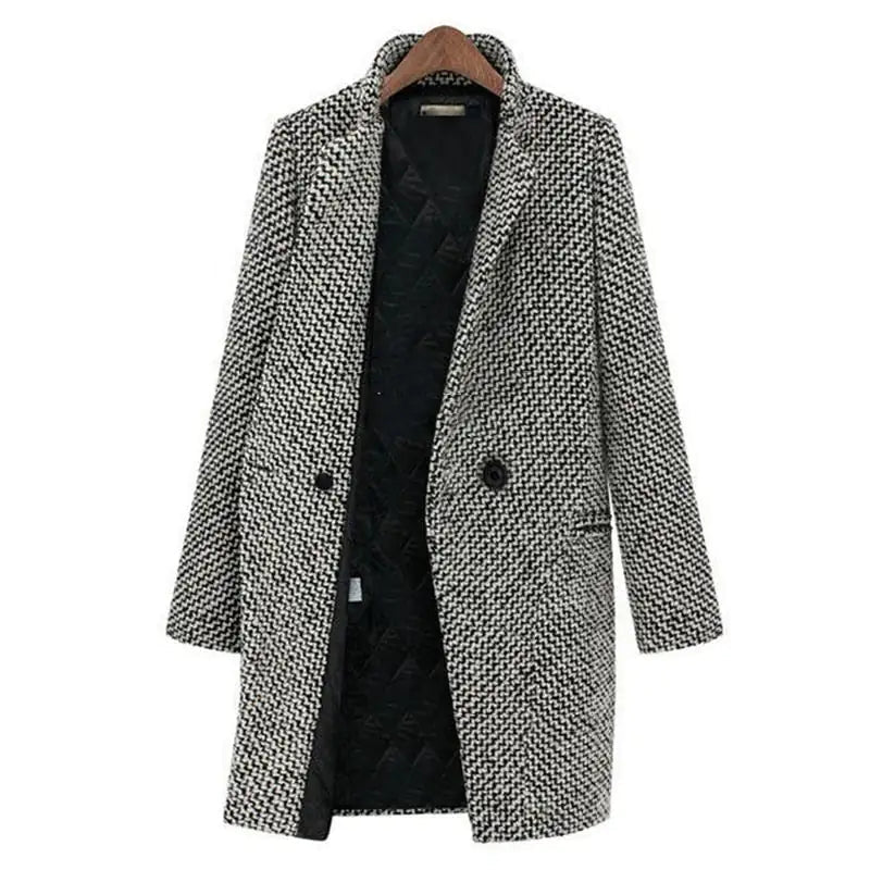 Veloria™ – Cappotto Elegante Autunno/Inverno