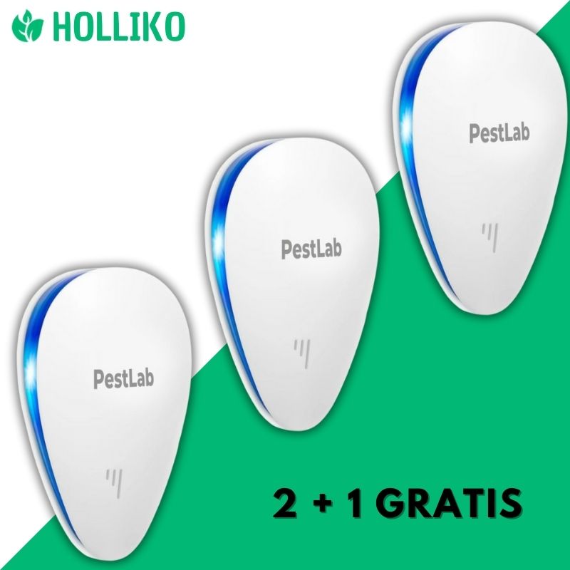 PestLab™ – Repellente a ultrasuoni plug-and-play | silenzioso 24/7 | 0% chimici | copertura ≈ 28 m² per unità